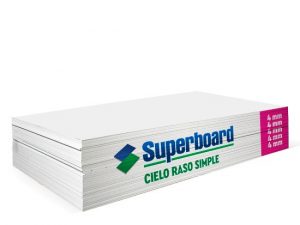 Cielo raso simple 4 mm